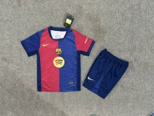 24/25 Barcelona Home Kids with New Sporsons
