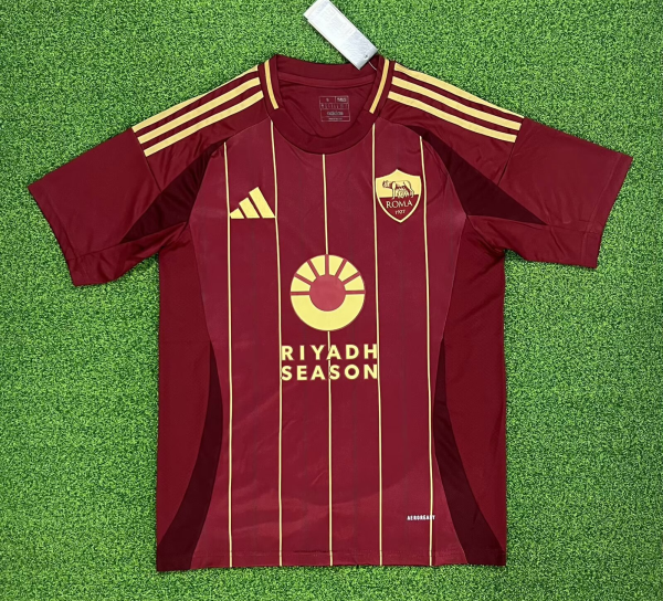24/25 Roma Home Jersey 1:1 Thai Quality