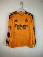 24/25 Real Madrid Away Long Sleeve Jersey 1:1 Quality Fan Version