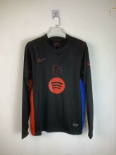 24/25 Barcelona Away Jersey Long Sleeve 1:1 Quality Fan Version