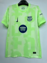 24/25 Barcelona Third Jersey With New Sponsors 1:1 Quality Fan Version