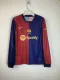 24/25 Barcelona Home Jersey Long Sleeve 1:1 Quality Fan Version