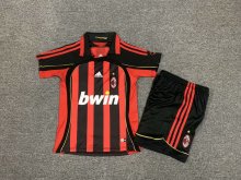 06/07 AC Mlian Home Kids Jersey
