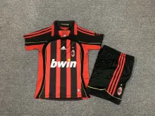06/07 AC Mlian Home Kids Jersey