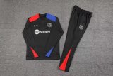 24/25 Barcelona Black Sweater Tracksuit Thai Quality
