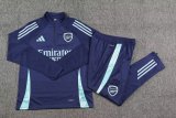 24/25 Arsenal Dark Blue Sweater Tracksuit Thai Quality