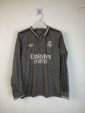 24/25 Real Madrid Third Jersey Long Sleeve 1:1 Quality Fan Version
