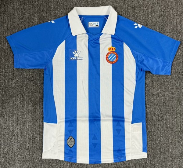 24/25 RCD Espanyol Home Jersey Thai Quality Fan Version
