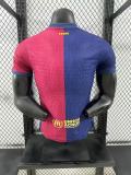24/25 Barcelona Home Jersey Special Sponsors Player Version  1:1 Quality