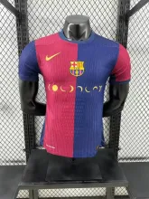 24/25 Barcelona Home Jersey Special Sponsors Player Version  1:1 Quality