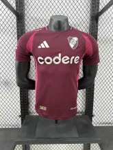 24/25 River Plate Away Player Version Soccer Jersey Thai Quality