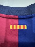 24/25 Barcelona Home Jersey New Sponsors 1:1 Quality Fan Version