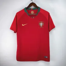 2018 Portugal Home Retro Jersey