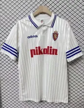 95/96 Real Zaragoza Home Retro Jersey Thai Quality
