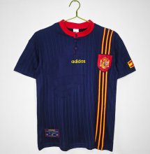 1996 Spain Away Fans Version Retro Jersey
