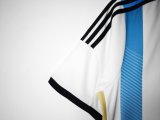 2014 Argentina Home Retro Jersey Fans Version