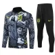 24/25 Brazil Black with Zipper Sweater Tracksuit Thai Quality