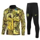 24/25 Brazil Yellow with Zipper Sweater Tracksuit Thai Quality