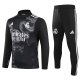 24/25 Real Madrid Black Sweater Tracksuit Thai Quality