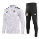 24/25 Real Madrid White Sweater Tracksuit Thai Quality