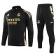 24/25 Real Madrid Black Sweater Tracksuit Thai Quality
