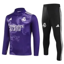 24/25 Real Madrid Purple Sweater Tracksuit Thai Quality