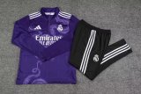 24/25 Real Madrid Purple Sweater Tracksuit Thai Quality