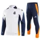 24/25 Real Madrid White Sweater Tracksuit Thai Quality