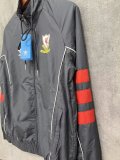 24/25 Liverpool Black Windbreaker Jacket  Thai Quality