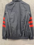 24/25 Liverpool Black Windbreaker Jacket  Thai Quality