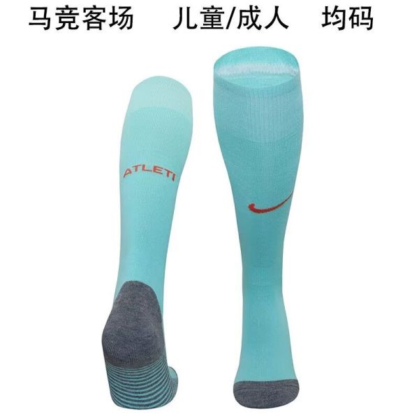 24/25 At Madrid Away Socks for Adults & Kids