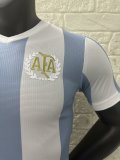 24/25 Argentina Special Jersey Player Version 1:1 Quaility