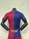 24/25 Barcelona Home Jersey Special Sponsors Player Version  1:1 Quality