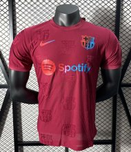 24/25 Barcelona Special Red Jersey Special Player Version  1:1 Quality