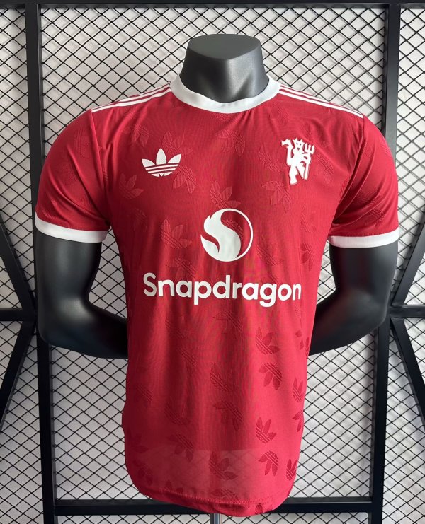 24/25 Man United Special Red Jersey Player Version 1:1 Quality