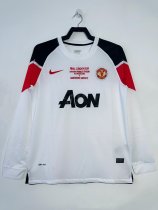 10/11 Man United Away Long Sleeve Retro Jersey