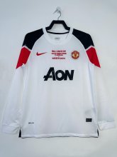 10/11 Man United Away Long Sleeve Retro Jersey