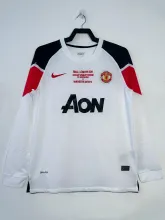 10/11 Man United Away Long Sleeve Retro Jersey