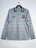 03/04 Barcelona Away Retro Jersey Long Sleeve