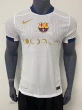 24/25 Barcelona White Jersey Special Sponsors Player Version  1:1 Quality