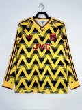 91/93 Arsenal Away Retro Jersey Long Sleeve