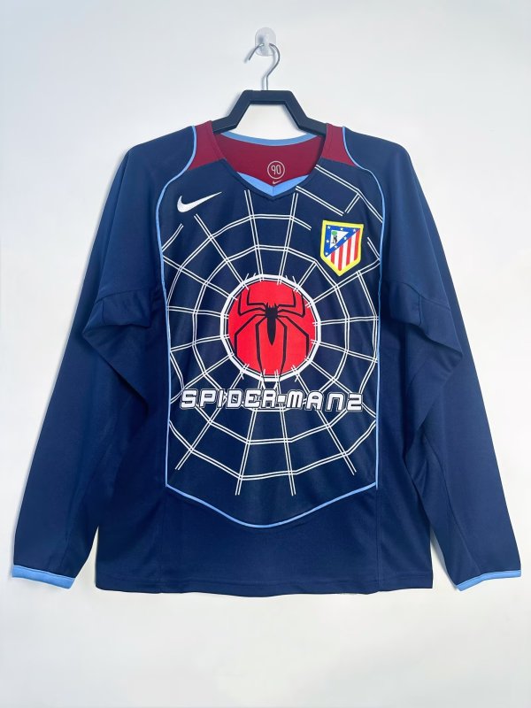 04/05 At Madrid Away Retro Jersey Long Sleeve