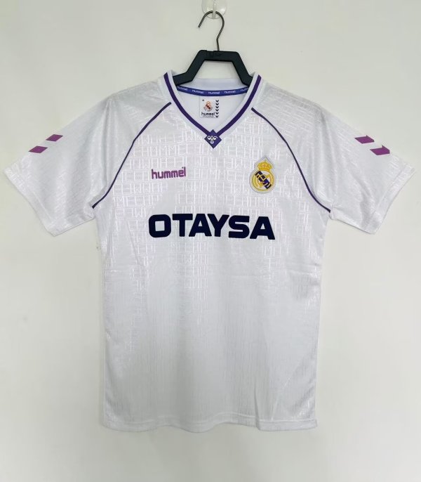 90/92 Real Madrid Home Retro Jersey