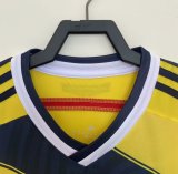 2014 Colombia Home Retro Jersey Fans Version