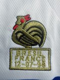 1998 France Away Retro Jersey Long Sleeve
