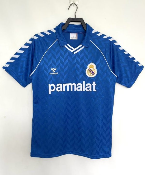 86/87 Real Madrid Away Retro Jersey