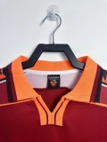 98/99 Roma Home Retro Jersey Long Sleeve