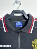 98/99 Man United Black Retro Jersey