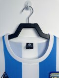 1986 Argentina Home Retro Jersey Long Sleeve Fans Version