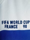 1998 France Away Retro Jersey Long Sleeve